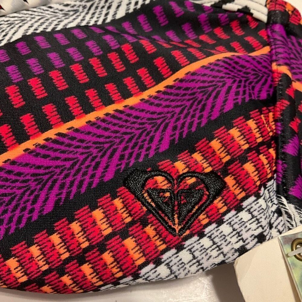 Roxy NWT Aztec Fringe Bandeau Bikini Top, S - Picture 3 of 16